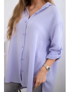 Bavlnená mušelínová košeľa