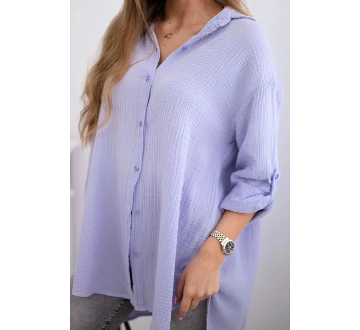 Bavlněná mušelínová košile