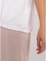 Bluzka model 19506522 biały - FPrice Bluzka model 19506522 biały - FPrice