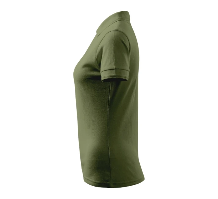 Pique Polo polokošile dámská khaki