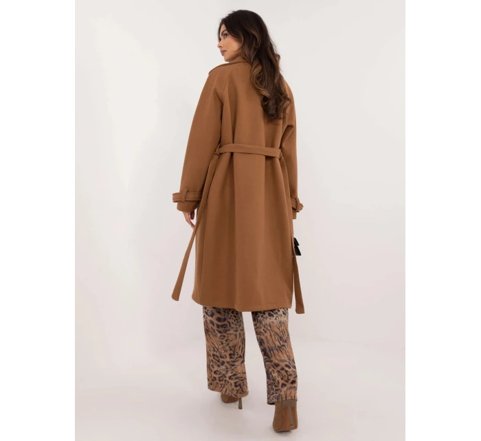 Dámský kabát TW EN BI model 21463078 Hnědá velbloudí Och Bella - FPrice