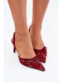 Lodičky s ihlovým podpätkom model 213881 Krok vo veľkom štýle