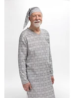 Pánská noční košile 501 dł/r 3XL5XL II model 22350802 - MARTEL Pánská noční košile 501 dł/r 3XL5XL II model 22350802 - MARTEL