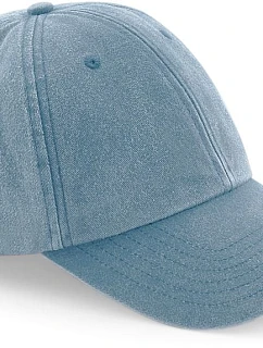B 6 panelová kšiltovka "Vintage" 53.0 vintage light denim model 22549221 - Beechfield