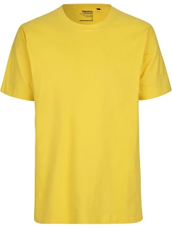 O Pánské tričko z těžké bio bavlny yellow model 22504254 - Neutral
