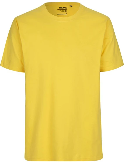 O Pánské tričko z těžké bio bavlny yellow model 22504254 - Neutral O Pánské tričko z těžké bio bavlny yellow model 22504254 - Neutral