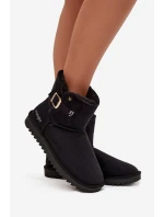 Śniegowce Damskie Z Klamrą Wrangler 20253091.25Y Czarne