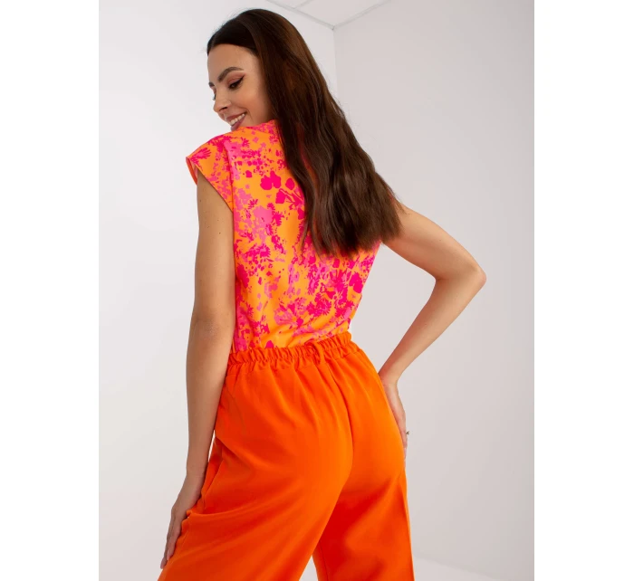 DHJ kalhoty SP model 17272559 oranžová - FPrice DHJ kalhoty SP model 17272559 oranžová - FPrice