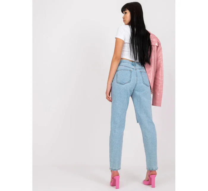 Džínsové nohavice EM SP RD1345.67P svetlo modrá