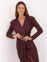 Šaty IT SK  bordó model 21441174 - FPrice
