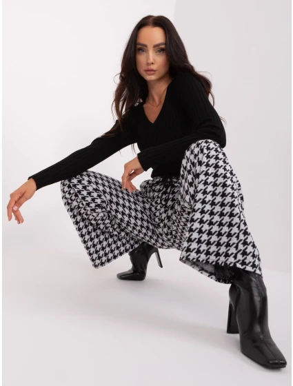 Nohavice LK SP 509429.87 čiernobielych