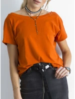 Tričko RV TS 4662.39P tmavo oranžové Tričko RV TS 4662.39P tmavo oranžové