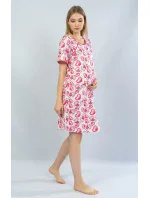 Dámská noční košile mateřská Méďa se srdcem