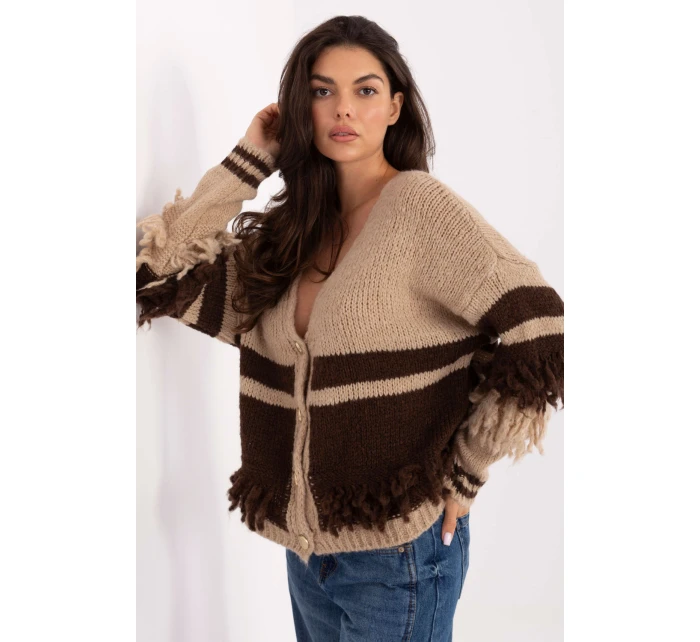 Sveter na gombíky model 218011 Taliansko Moda