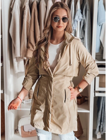 Dámská přechodná bunda khaki Dstreet model 21982880 - FashionStreet