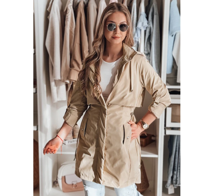 Dámská přechodná bunda khaki Dstreet model 21982880 - FashionStreet