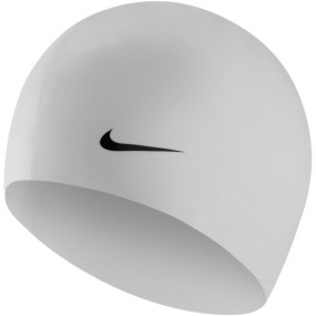 Nike Os Solid WM 93060-100 biela plavecká čiapka