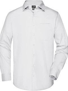 JN Popelínová business košile s dlouhým rukávem 02.0 white model 22487494 - Daiber