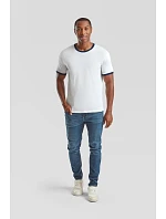 T tričko red/white model 22496646 - Fruit of the Loom