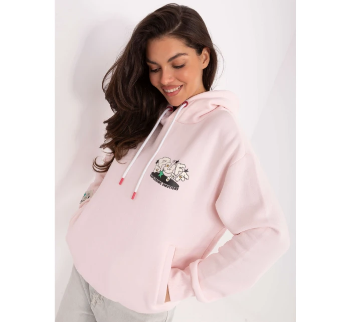 Blúzka D10600BI02420R svetlo ružová