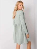 Sukienka RV SK model 18627870 pistacjowy - FPrice Sukienka RV SK model 18627870 pistacjowy - FPrice