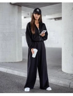 Komplet damski spodnie i bluza ze czarny model 22047462 - Moon