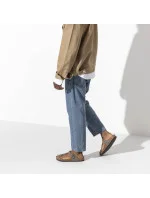 Pánské šedé žabky Gizeh  Stone regular wide dámské model 22260283 - Birkenstock