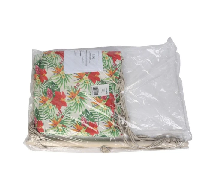 BRAZÍLSKA ZÁVESNÁ SEDACIA SEDAČKA HAMAK 100x50cm PRÍRODA S TROPICKOU DŽUNGĽOU PUSH CUSHION BRAZÍLSKA ZÁVESNÁ SEDACIA SEDAČKA HAMAK 100x50cm PRÍRODA S TROPICKOU DŽUNGĽOU PUSH CUSHION