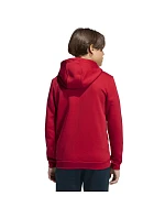 Dětská mikina Entrada 26 Full Zip Hoodie červená model 22054062 - ADIDAS