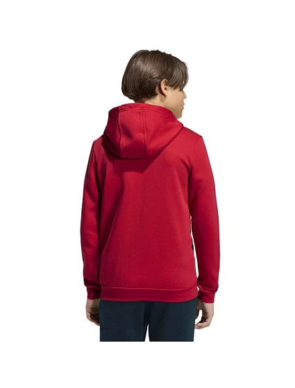 Dětská mikina Entrada 26 Full Zip Hoodie červená model 22054062 - ADIDAS