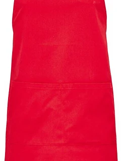 SOL'S Bio zástěra s laclem red model 22519831