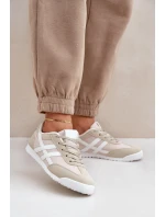 Niskie Tenisówki Trampki Damskie Beżowe Eezore