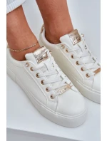 Dámské tenisky Big Star model 21683863 Bílé - Big Star Shoes Dámské tenisky Big Star model 21683863 Bílé - Big Star Shoes