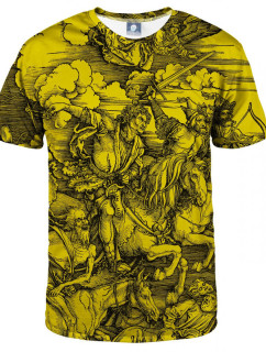 Aloha From Deer Four Riders T-Shirt TSH AFD507 Žltá farba