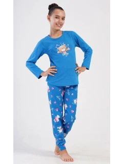 Detské dlhé pyžamo Medveď I love you