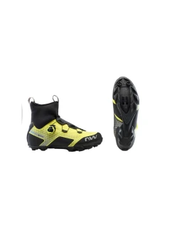 Cyklistická obuv NORTHWAVE Celsius Xc Arc GTX yellow/black - 42