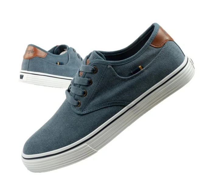 Pánska športová obuv Wrangler Calypso Derby trainers blue comfortable