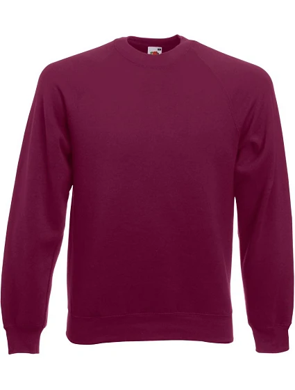 Classic Raglan Sweat mikina burgundy model 22537358 - Fruit of the Loom Classic Raglan Sweat mikina burgundy model 22537358 - Fruit of the Loom