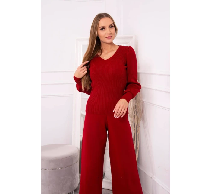 Sada svetrů červená