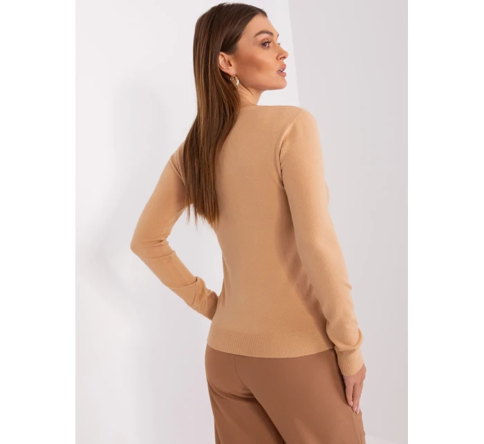 Sweter PM SW model 19309807 camelowy - FPrice