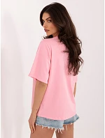 T shirt RV TS model 22097852 jasny różowy - FPrice