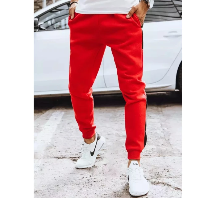 FashionStreet červené pánske tepláky UX3730 FashionStreet červené pánske tepláky UX3730