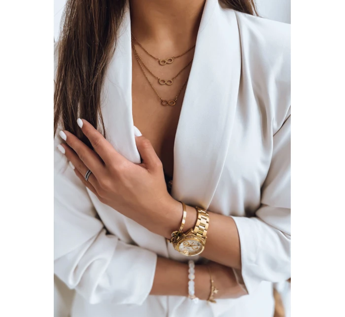 Zlatý náhrdelník INFINITY FashionStreet IY0099