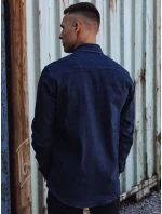 Pánská tmavě modrá džínová košile Dstreet model 21978429 - FashionStreet