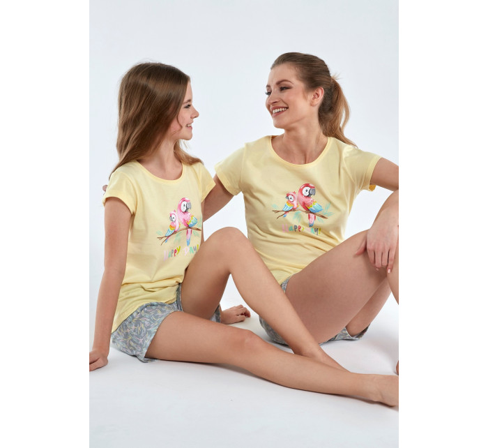 Dívčí pyžamo Cornette Kids Girl 787/98 Parrots 98-128