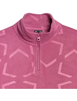 Dievčenský fleece 4F F342 tmavoružový 4FJWAW25TFLEF342 53A Dievčenský fleece 4F F342 tmavoružový 4FJWAW25TFLEF342 53A