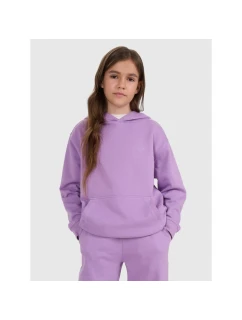 Dívčí mikina s kapucí model 21756963 - 4F