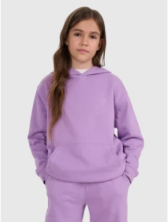 Dívčí mikina s kapucí model 21756963 - 4F