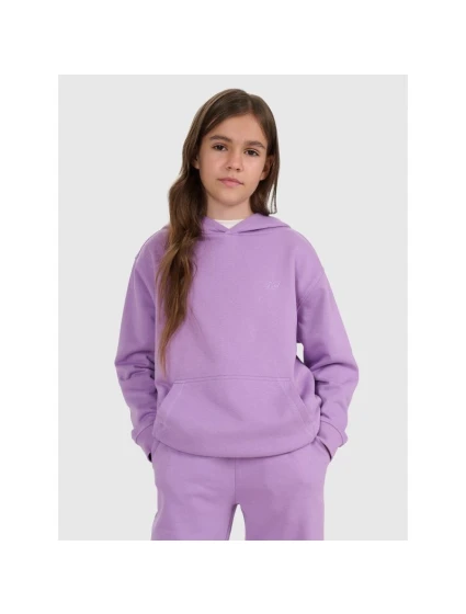 Dívčí mikina s kapucí model 21756963 - 4F