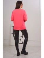 Halenka s potiskem Magic pink neon Halenka s potiskem Magic pink neon